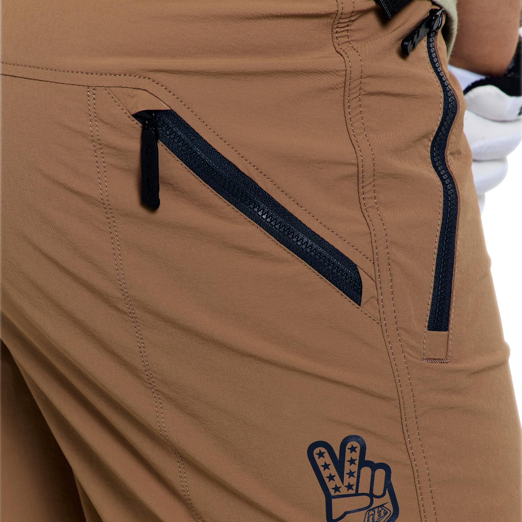 Troy Lee Designs Skyline Trail Shell Mono Short de vélo marron/beige 32 Figure 8