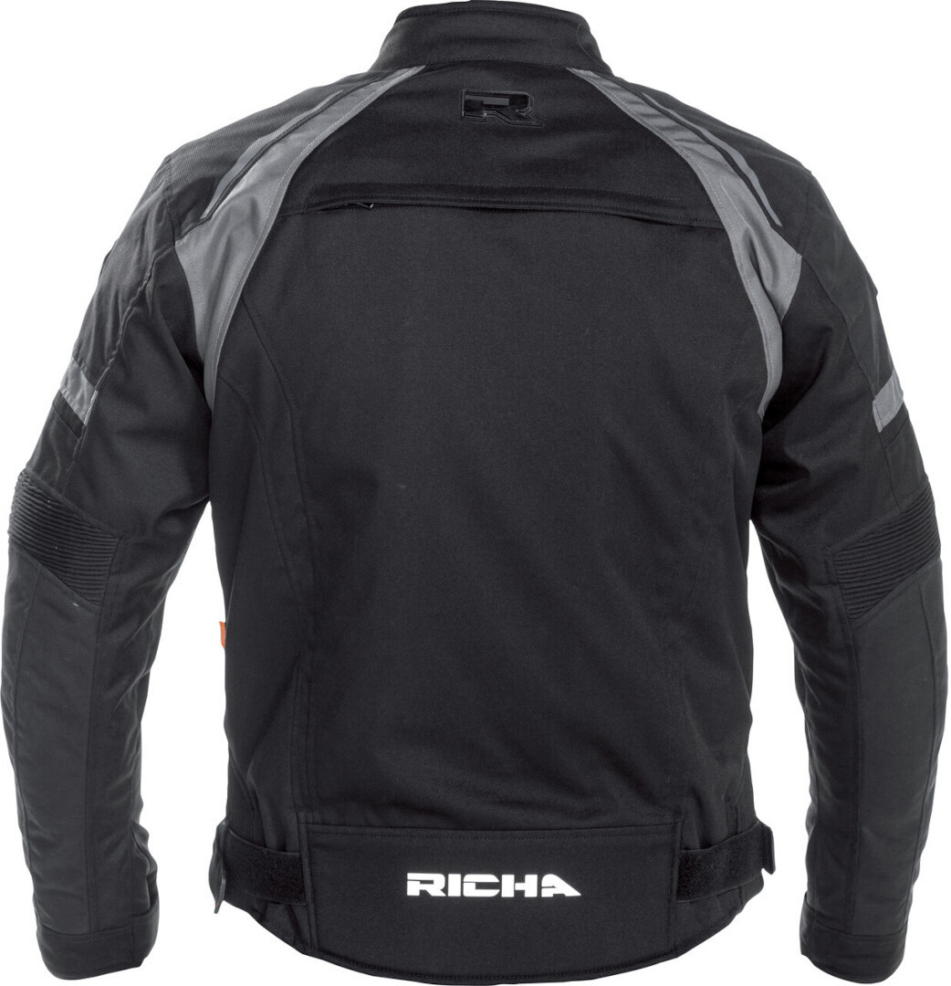 Richa Falcon 2 waterproof Motorcycle Textile Jacket black/grey 3XL Figure 2