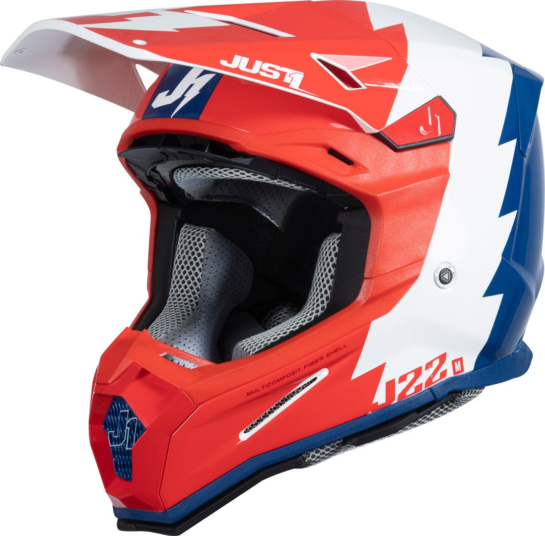 Just1 J22F Revolte Motocross Helmet L (59/60) Figure 1