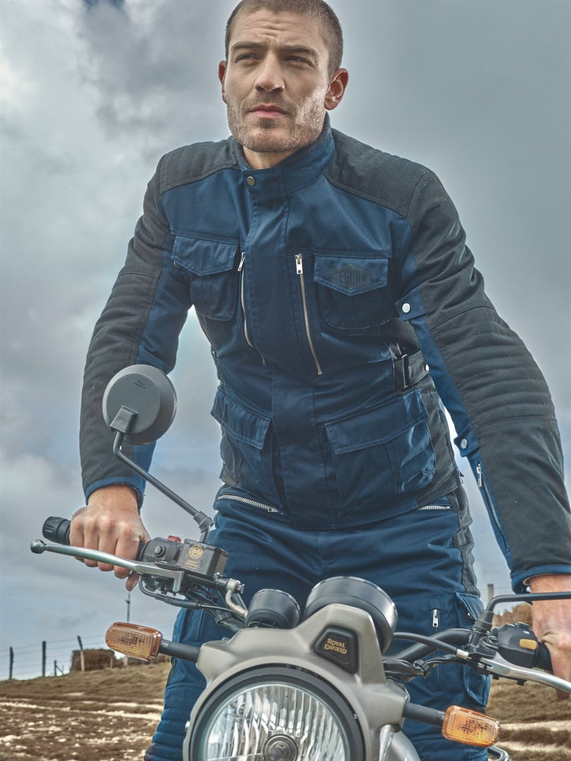 Side view of Segura Bora Motorcycle Textile Jacket
