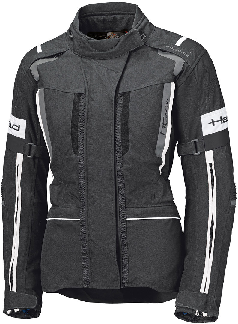 Held 4-Touring II imperméable dames moto textile veste Noir/Blanc S Figure 1