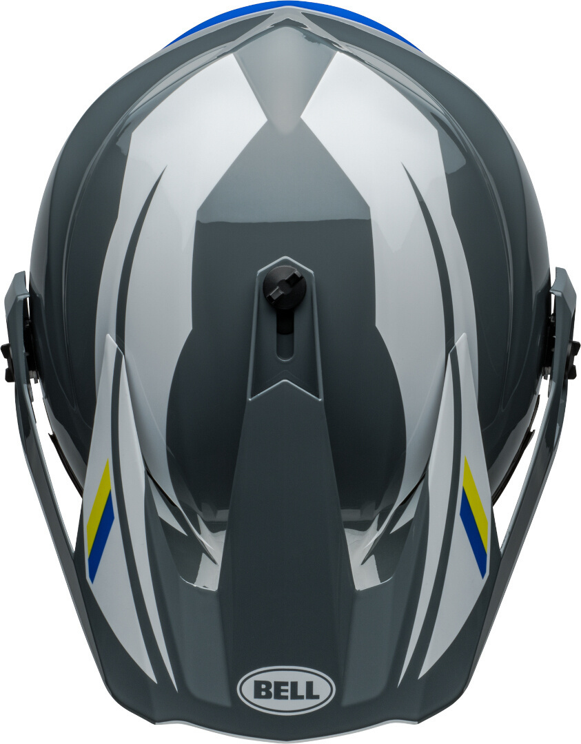 Bell MX-9 Adventure MIPS Alpine Cască de motocross Gri/Alb XXL (63/64) Figura 2