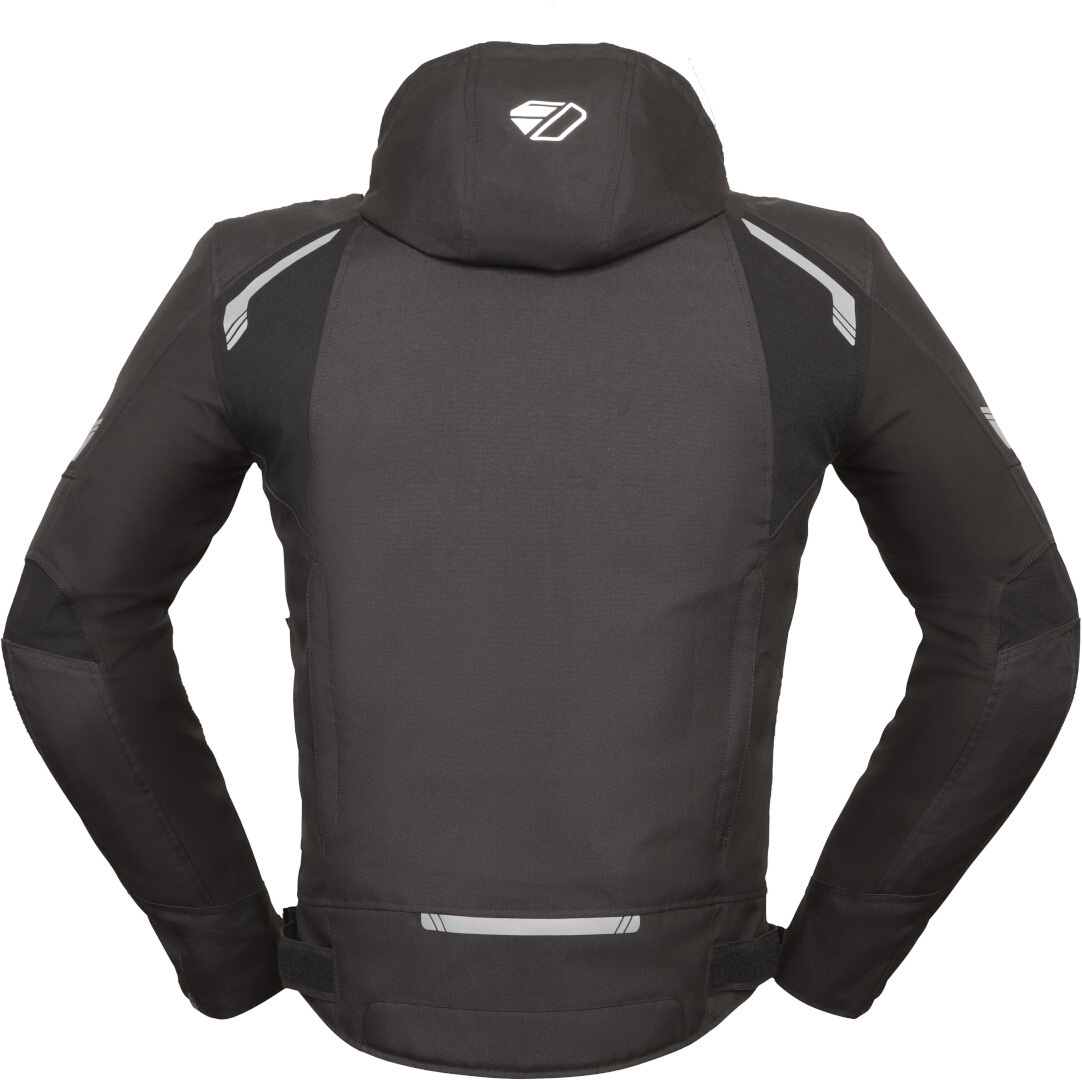 Modeka Jakson Motorrad Textiljacke schwarz 4XL Abbildung 2