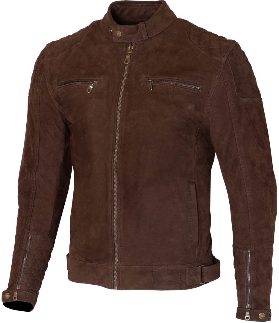 Merlin Torsten TFL D3O Motorcycle Leather Jacket brown XXL Figure 1
