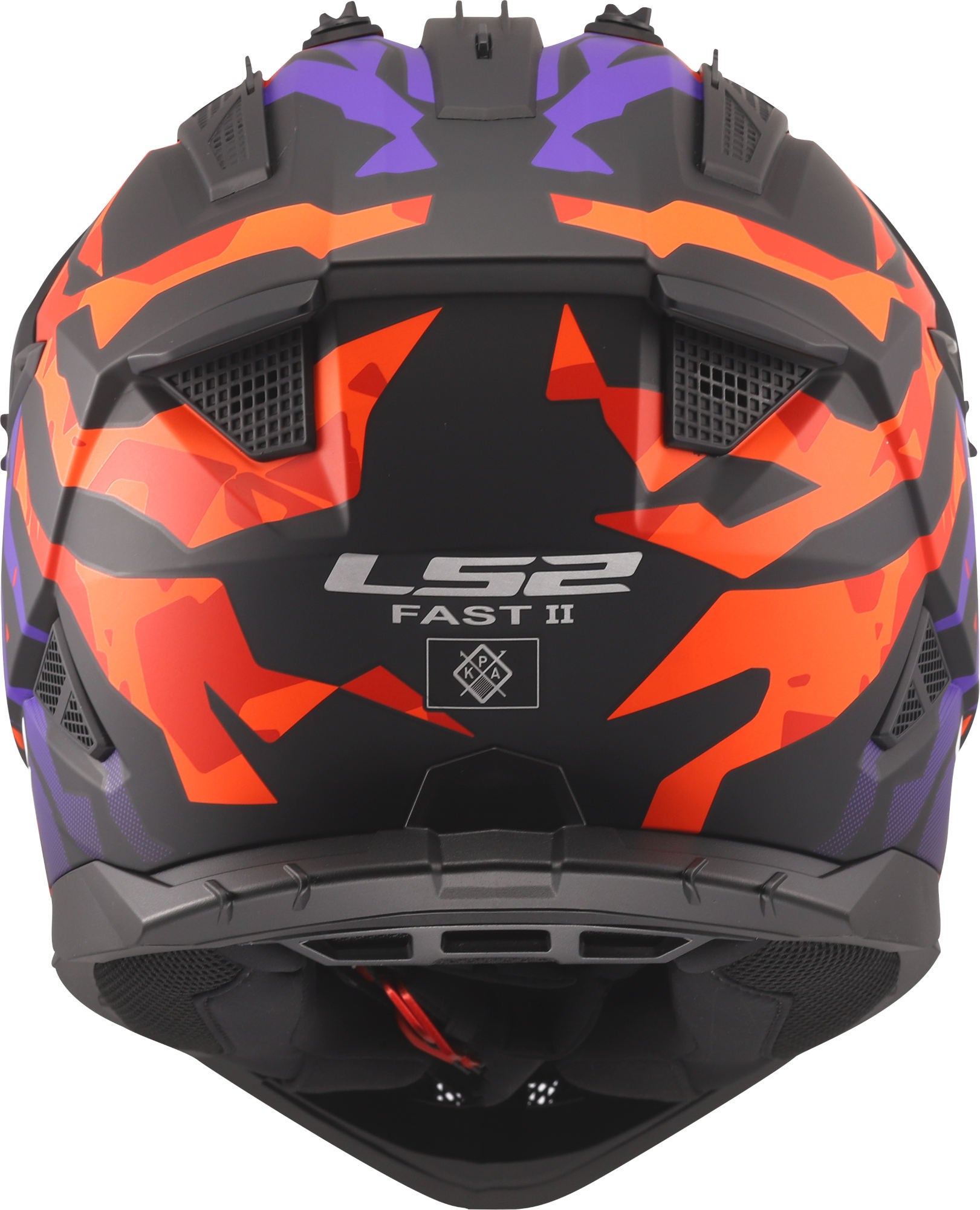 LS2 MX708 Fast II Grotesk Kask motocrossowy fioletowy L (59/60) Rysunek 4