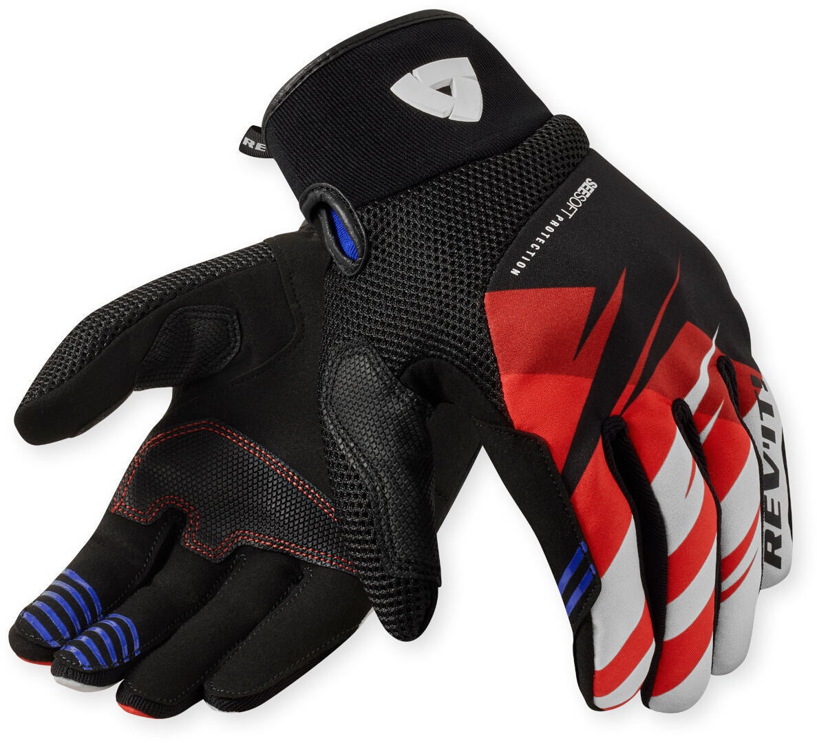 Revit Surge Motorrad Handschuhe schwarz/rot 2XL Abbildung 1