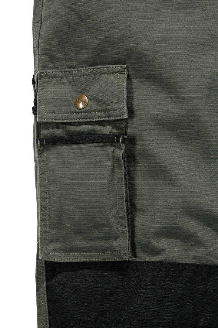 Carhartt Multi Pocket Ripstop 바지 짙은 녹색 32 L30 그림 3