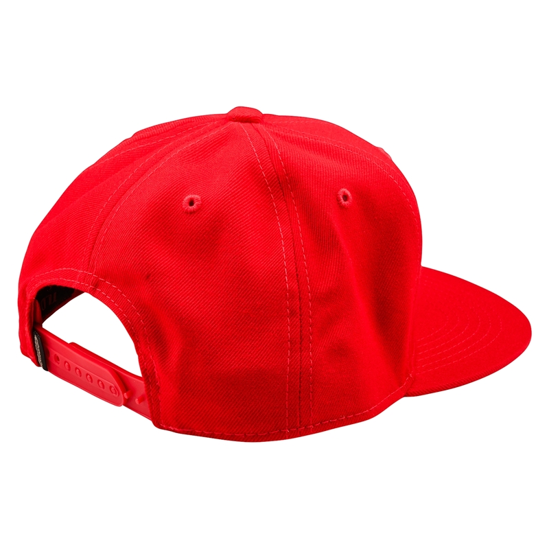 Troy Lee Designs Flat Bill Snapback-märkeshatt Figur 3