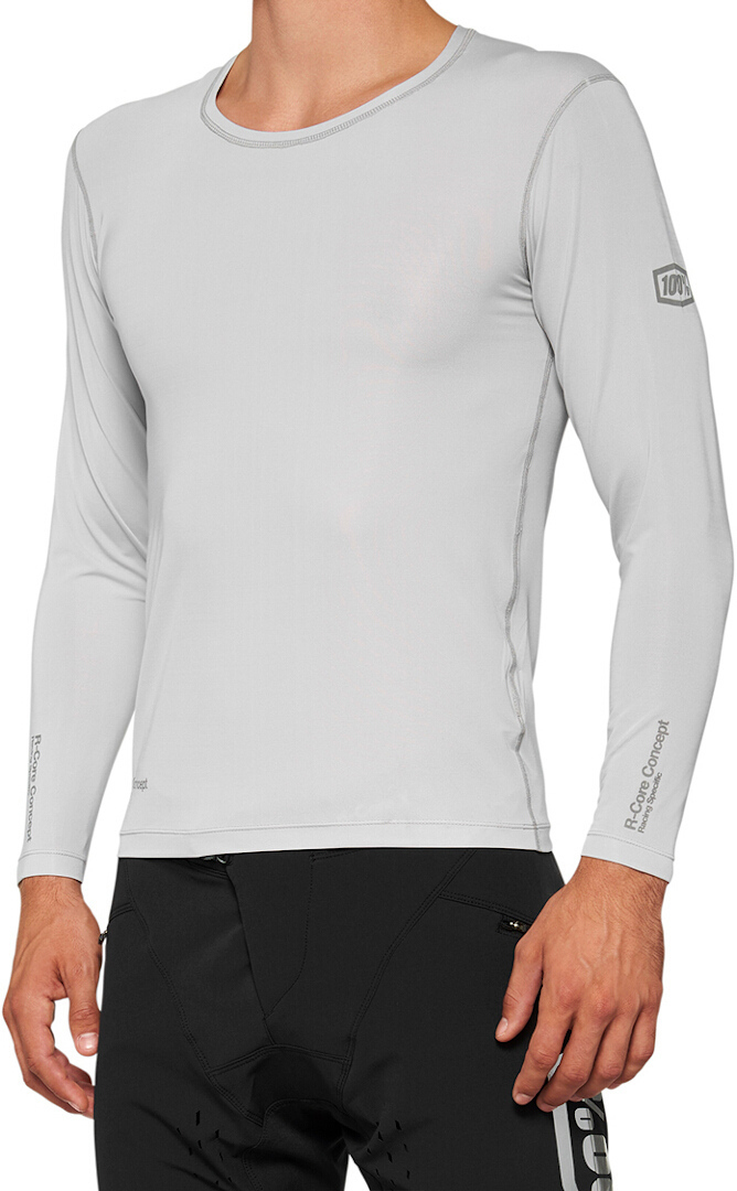 100% R-Core Concept Langarm Jersey grau L Abbildung 1