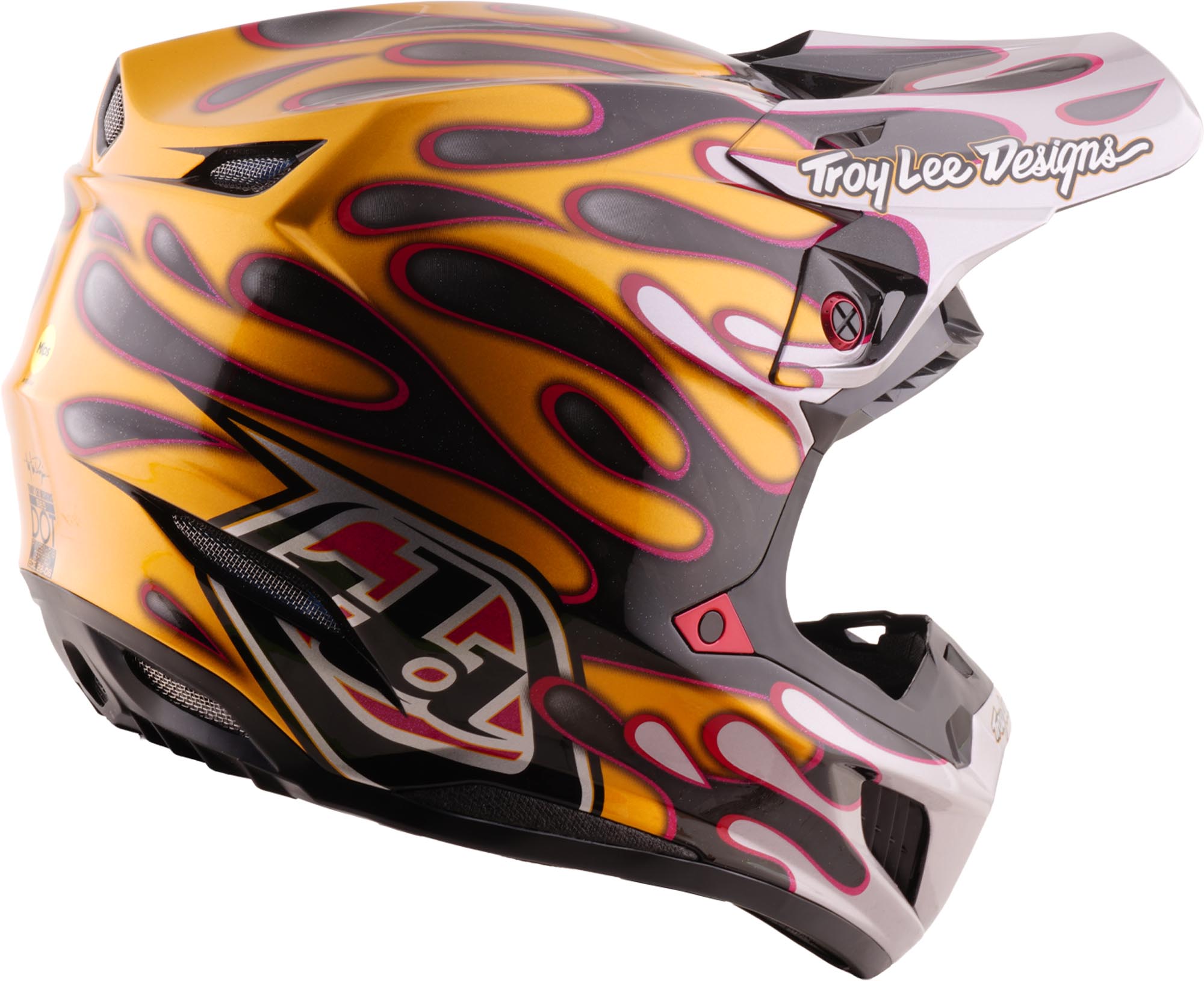 Troy Lee Designs SE5 Carbon MIPS Overspray Cască de motocross L (58/59) Figura 4