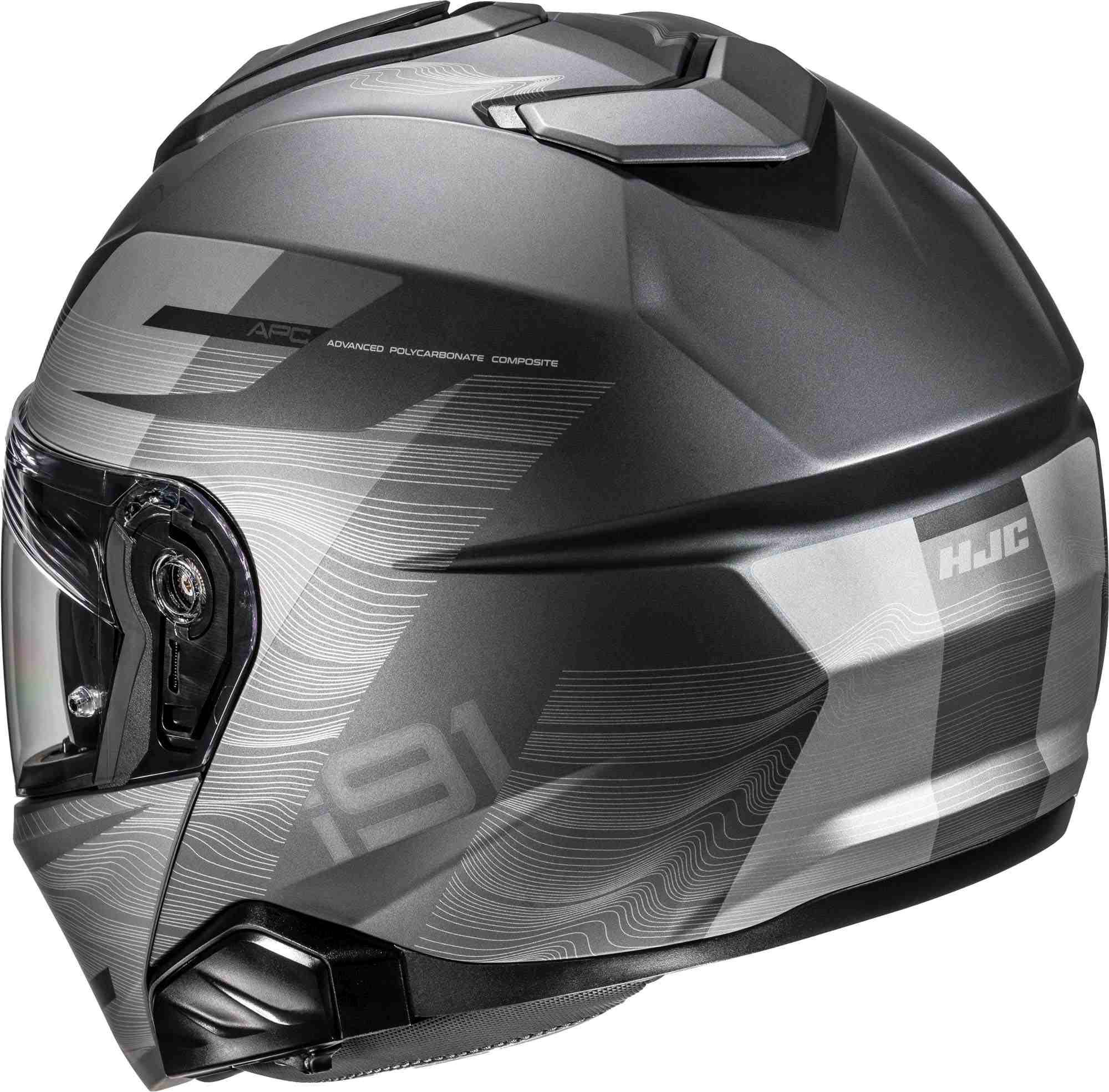 HJC i91 Dusk Casco grigio XL (60/61) Figura 3