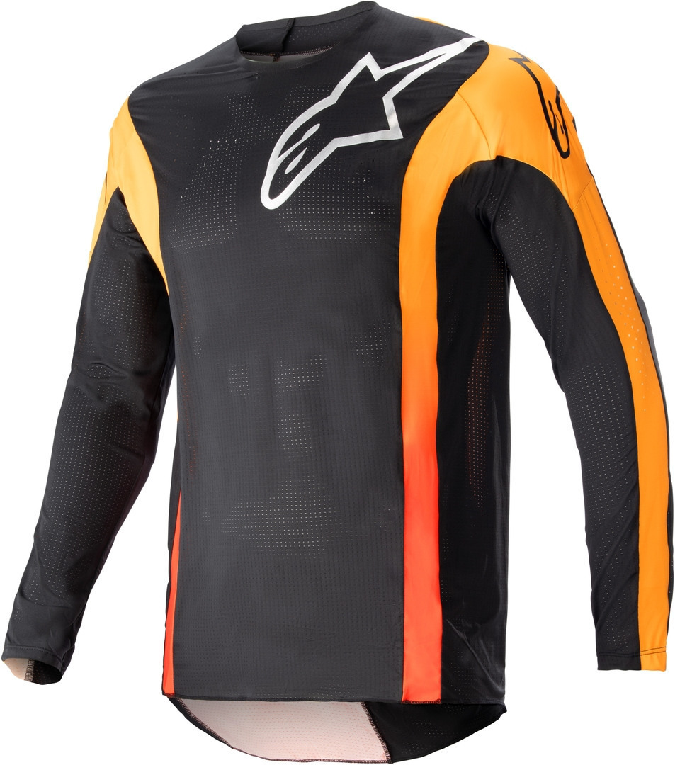 Alpinestars Techstar Sein Motocross trøje sort/orange L Figur 1