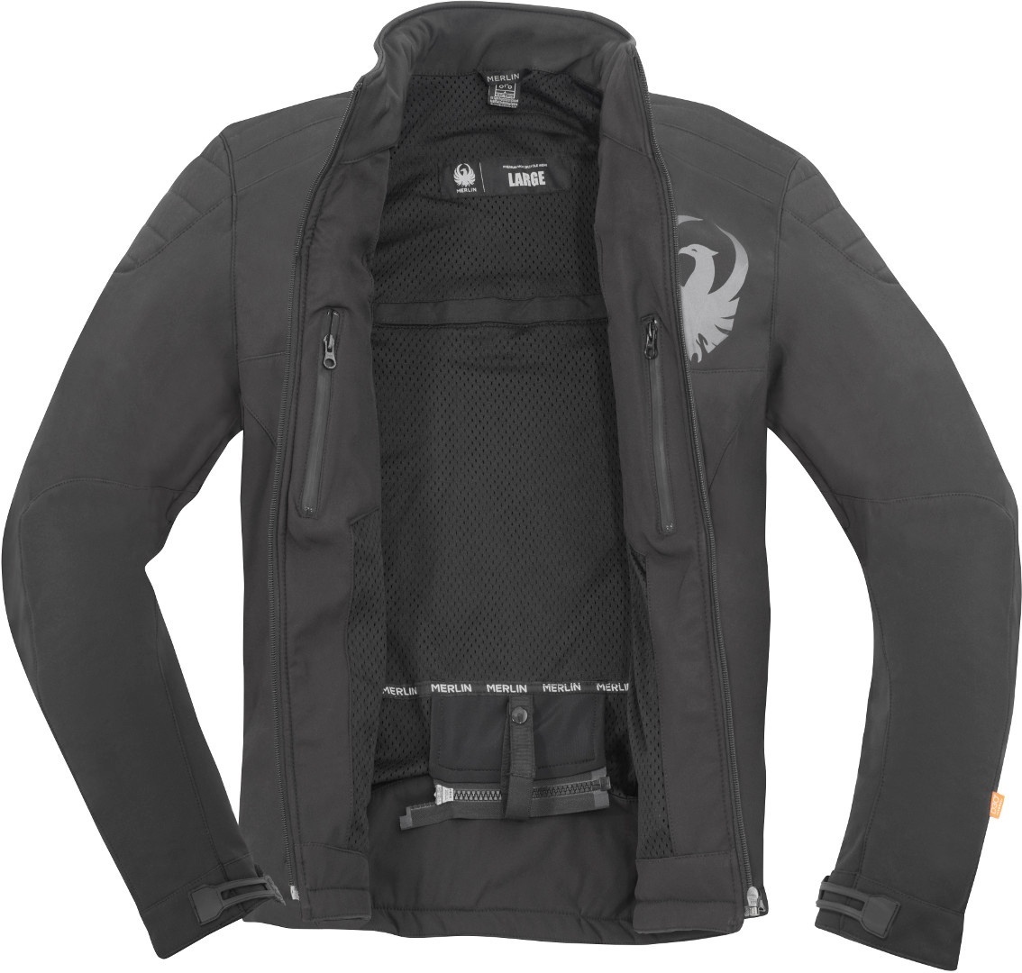 Merlin Reflex Jaqueta têxtil da motocicleta S Figura 4