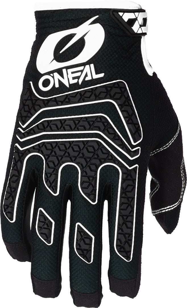 Oneal Men's Black/White Sniper Elite Motocross Gloves