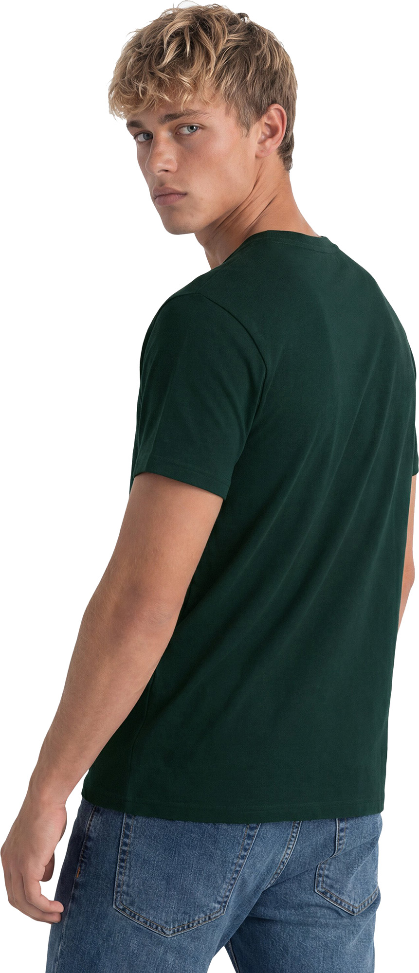 Superdry & Co Essential Company Logo T-Shirt dunkelgrün L Abbildung 3
