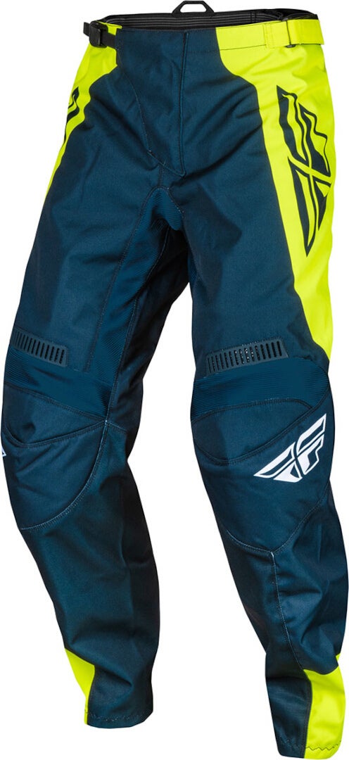 Fly Racing F-16 2024 Pantaloni da motocross blu/neon-giallo 32 Figura 2