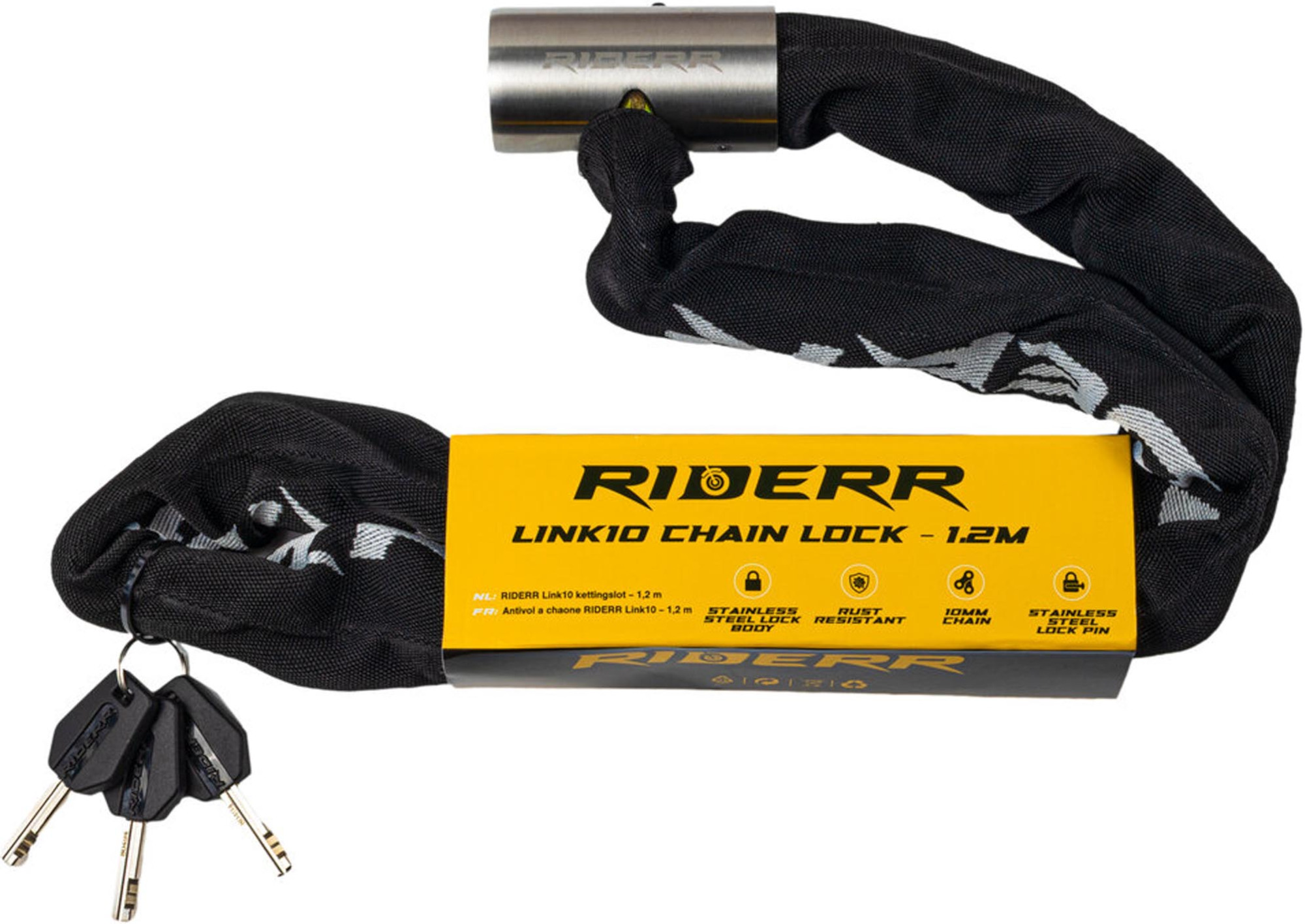 Riderr Link10 Chain Lock 1,2m Slika 2