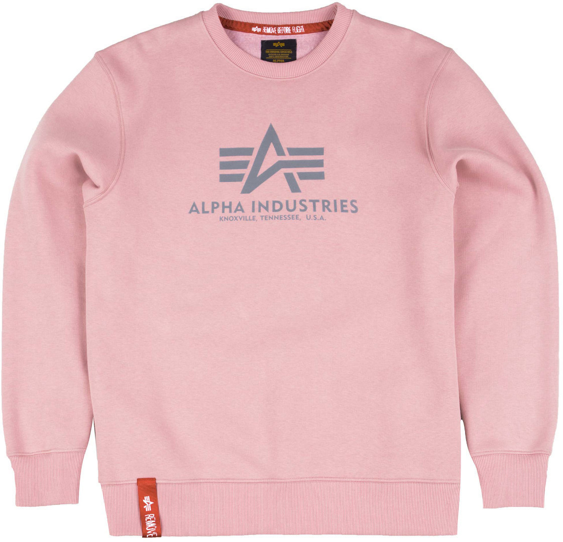Alpha Industries Basic Paita vaaleanpunainen/harmaa L Kuva 1