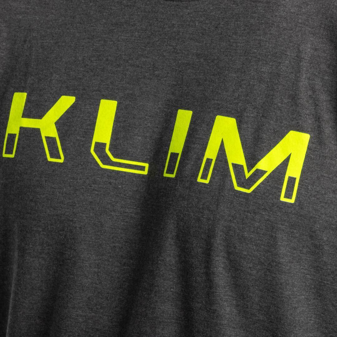 Klim Petrol Tri-Blend T-shirt sort/neon-gul L Figur 2