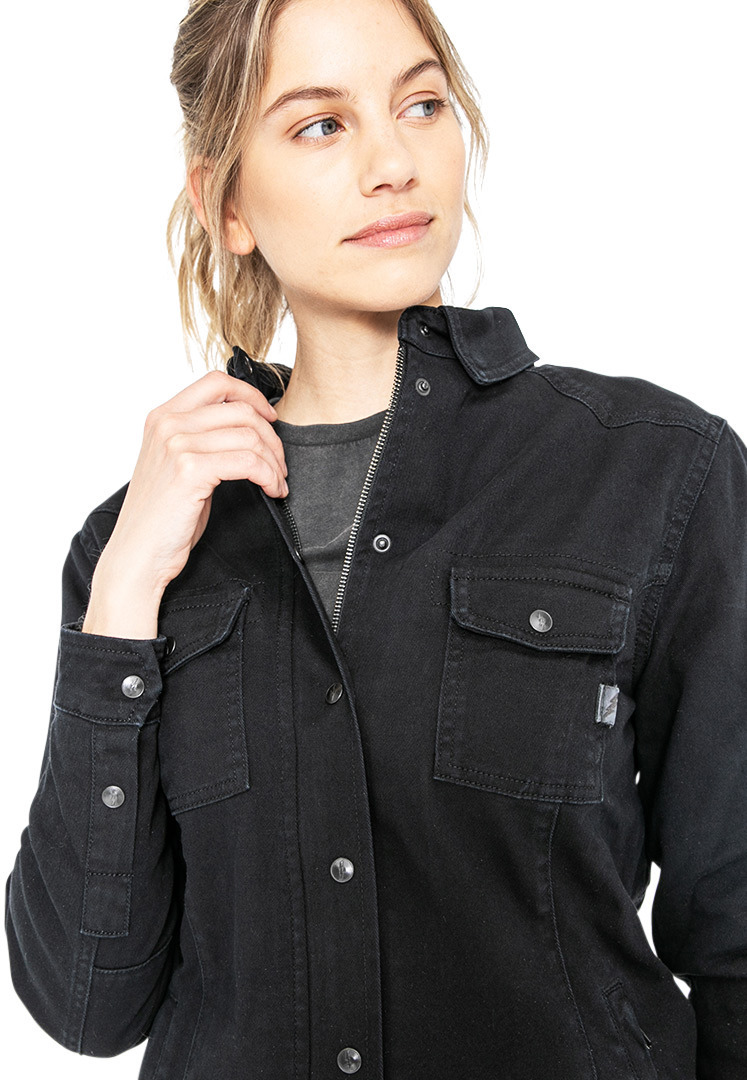 John Doe Motoshirt XTM Dámská košile černá 2XL Obrázek 10