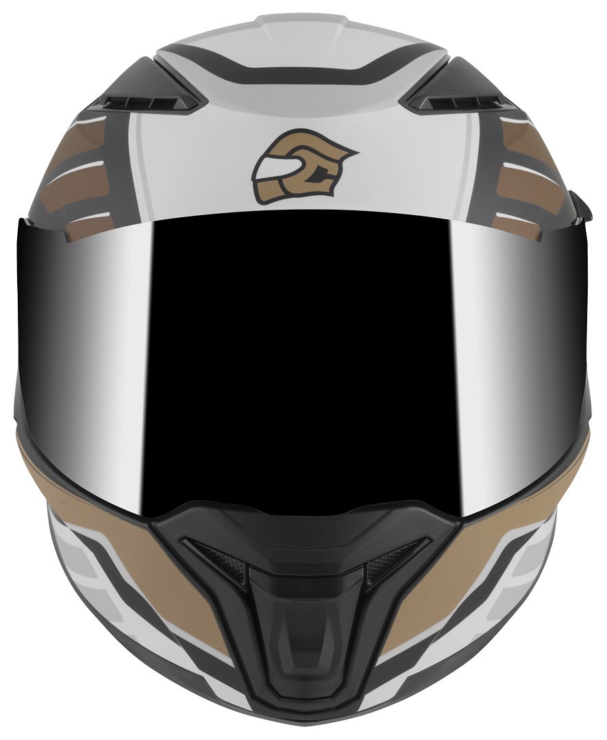 FC-Moto FF130SV Cavion Casco nero opaco/marrone S Figura 4