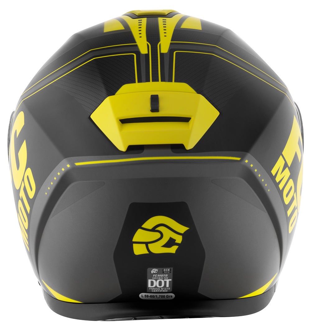 FC-Moto Novo Circuit Casco nero/giallo M (57/58) Figura 7