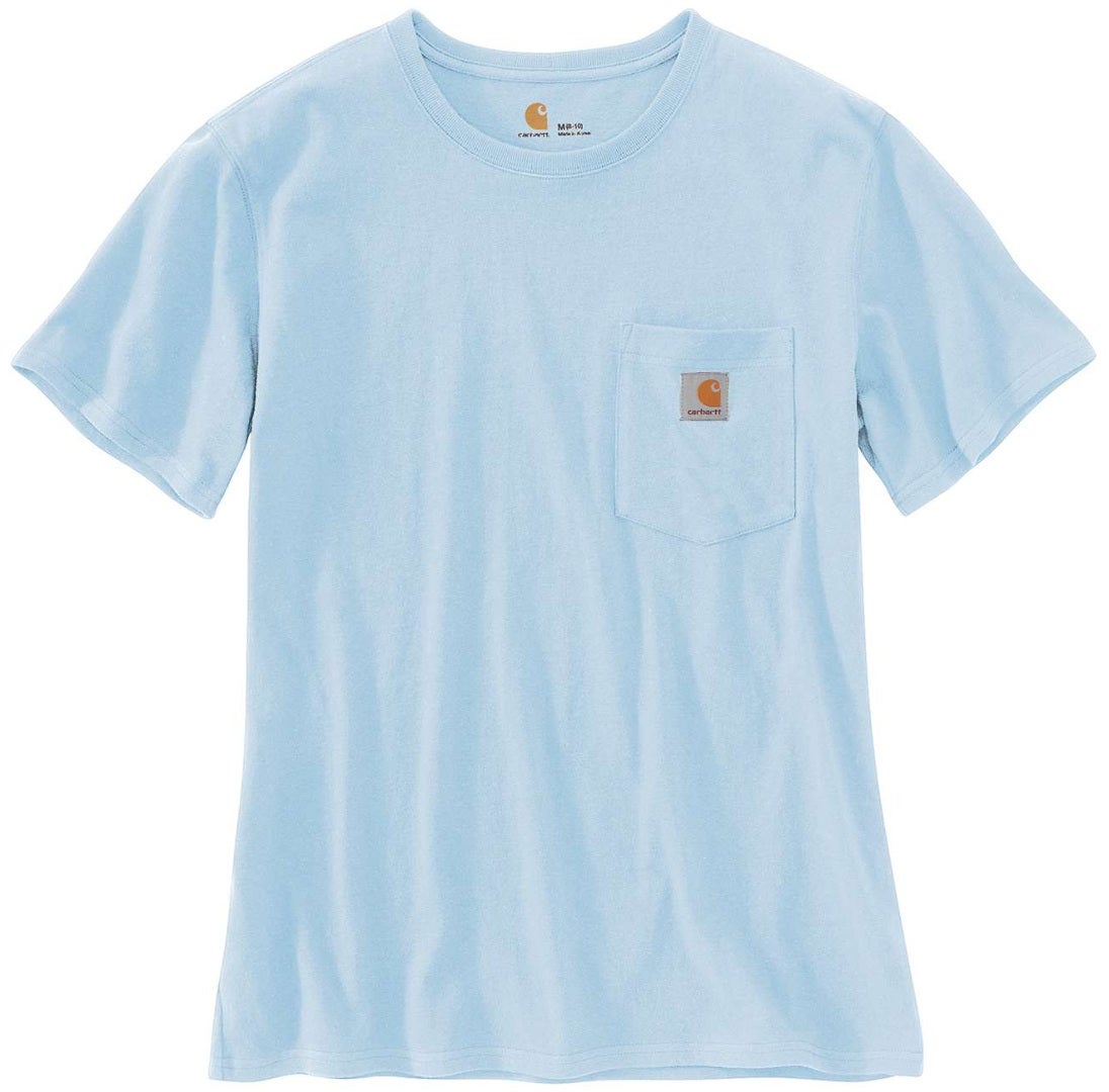 Carhartt Workwear Pocket Dámské tričko světle modrá S Obrázek 1