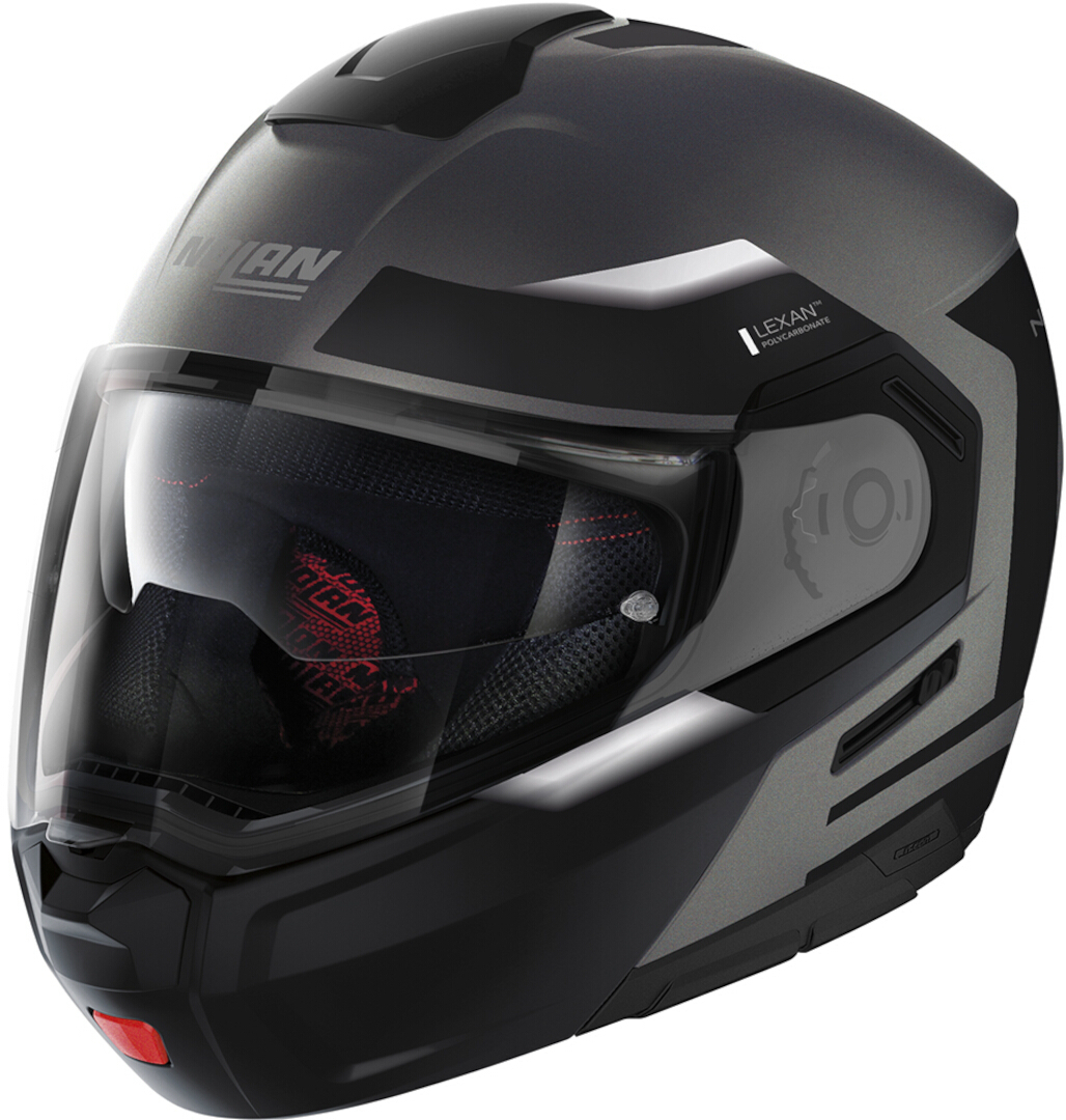 Nolan N90-3 Reflector N-Com Casco nero opaco/grigio S (56) Figura 1