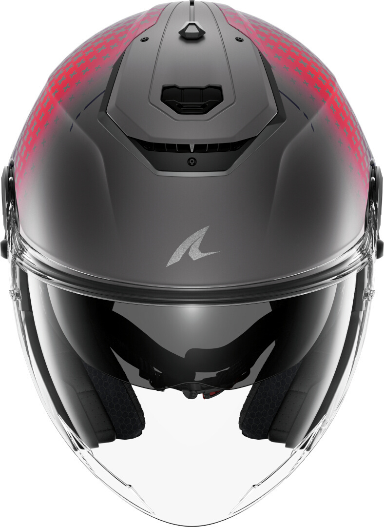 Shark RS Jet Stride Casco Jet Grigio opaco/rosa XXL (63/64) Figura 2