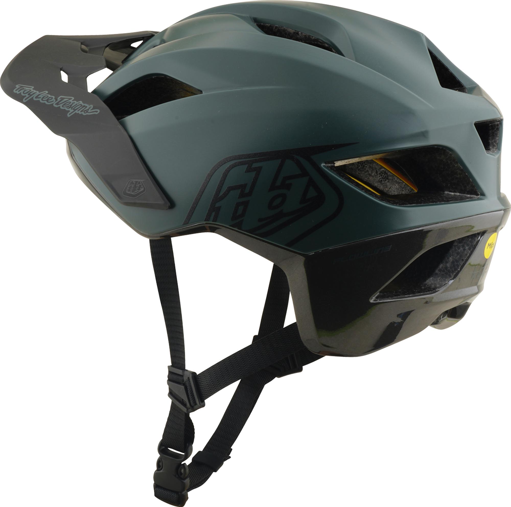 Troy Lee Designs Mips Flowline Point Bicycle Helmet green matt/black M-L (57/59) Figure 6