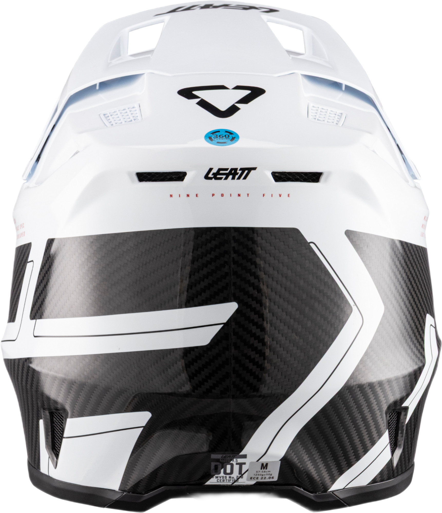 Leatt 9.5 Carbon V26 Motocrosshjälm med skyddsglasögon Man (57/58) Figur 4