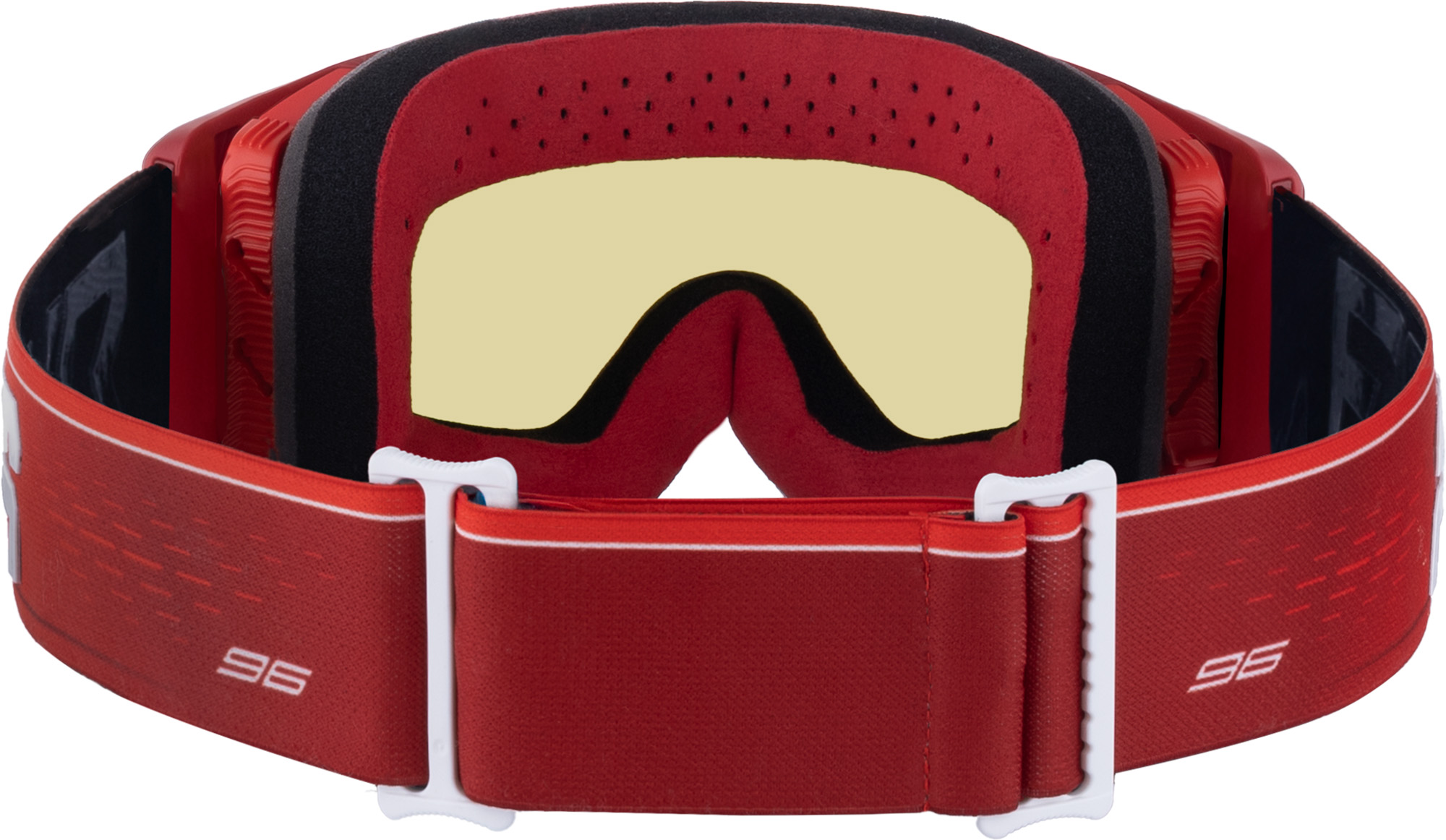 FXR Factory Ride Logo Ochelari de motocross Roșu/Alb Figura 4