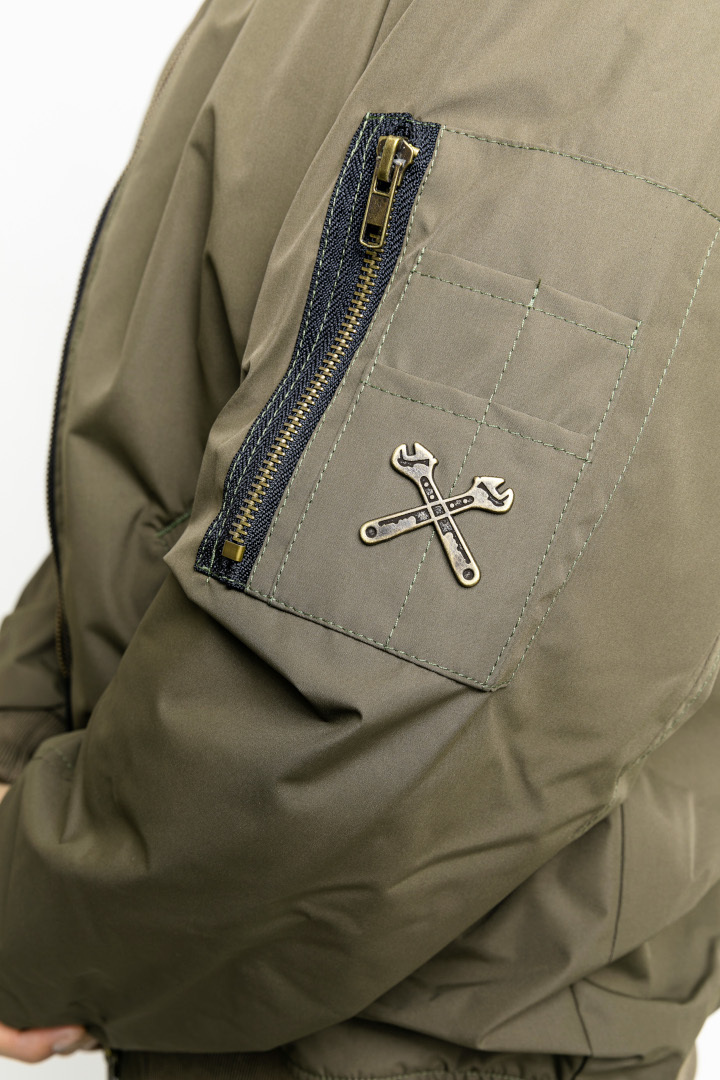 John Doe Flight Blouson textile de moto olive S Figure 12