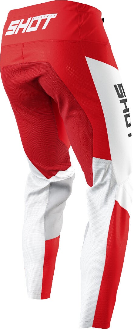 Shot Contact Chase Motorcross broek rood/wit 32 Figuur 3