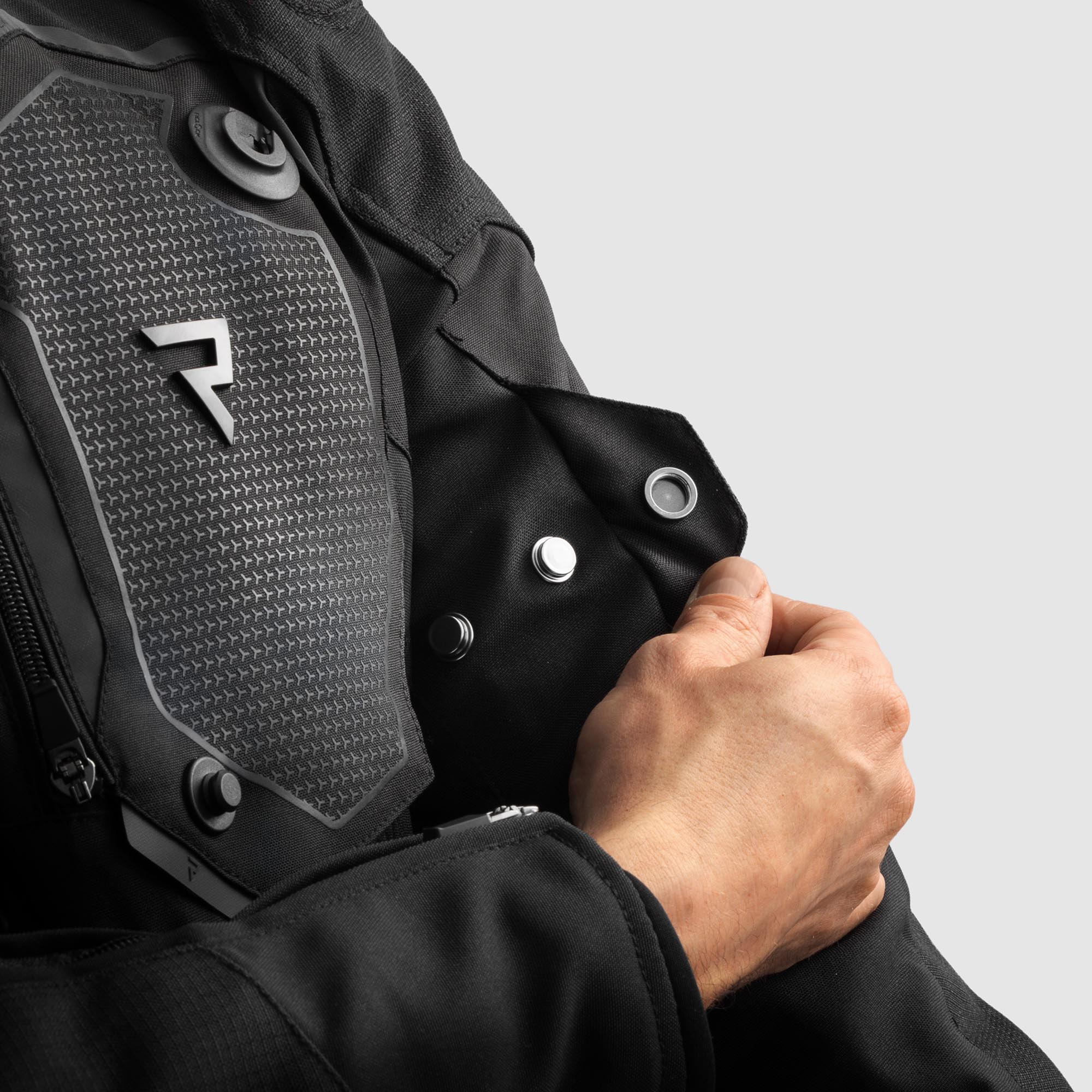 Rebelhorn Borg 2 waterproof Motorcycle Textile Jacket black 6XL Figure 6