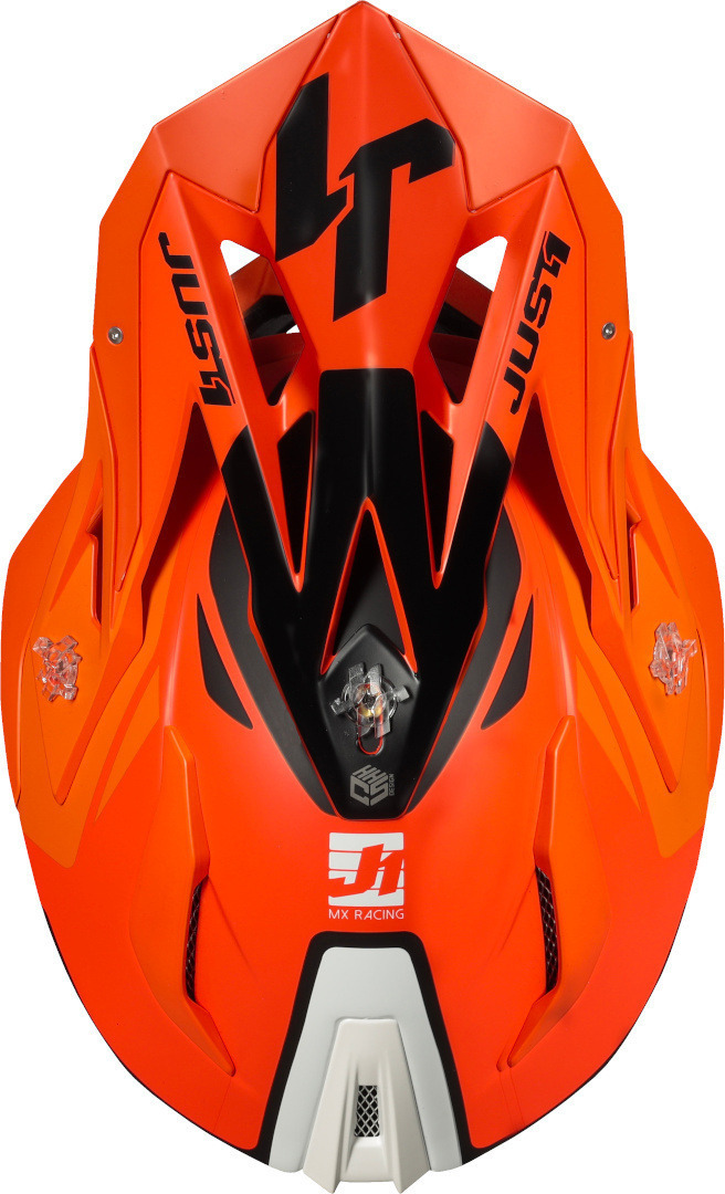 Just1 J18 Pulsar Cască de motocross Portocaliu/Negru XS (53/54) Figura 2