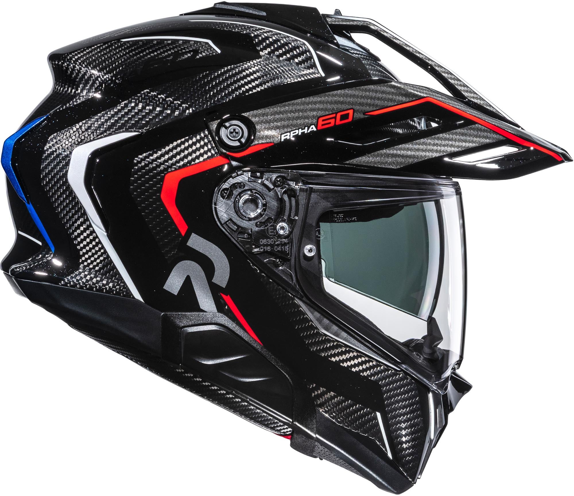 HJC RPHA 60 Carbon Oure Casque d’enduro noir/rouge/gris L (58/59) Figure 6