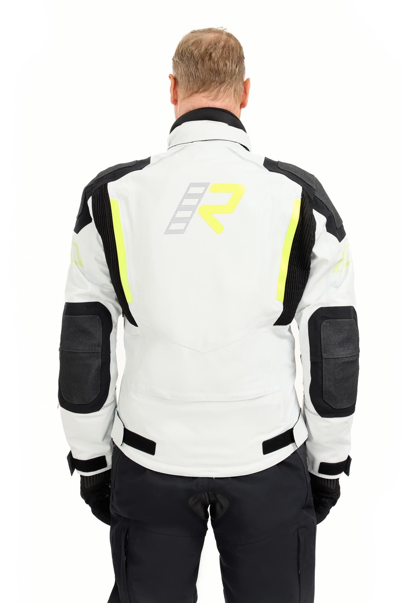 Rukka Shield-R Motocyklová textilní bunda šedá/žlutá 56 Obrázek 5