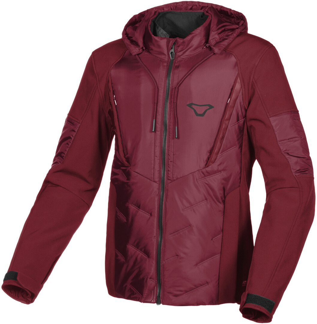 Macna Cocoon waterproof Ladies Motorcycle Textile Jacket dark red XL Figure 1