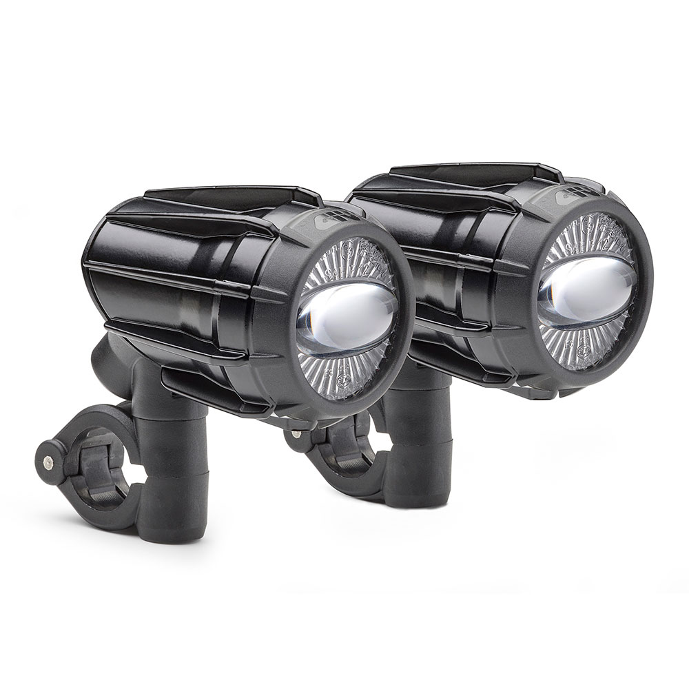 GIVI LED - Zusatzbeleuchtung für Enduros mit E11-EG Zulassung Ø 21mm - 25mm Figur 1