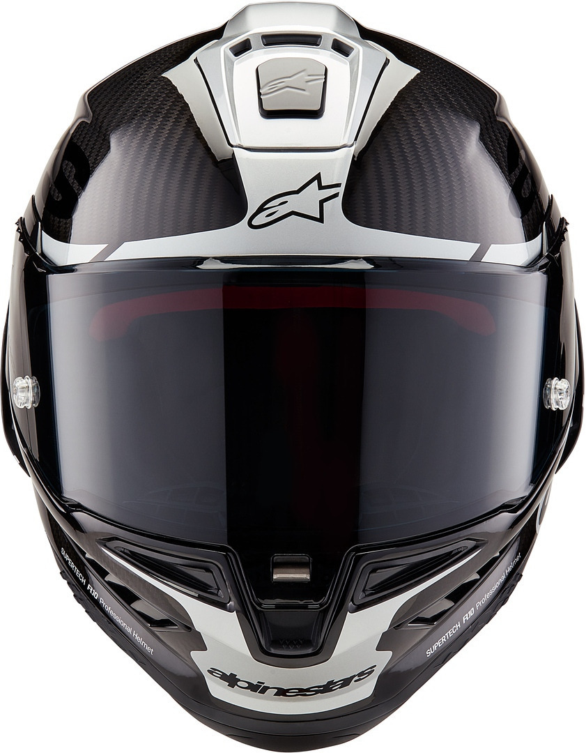 Alpinestars Supertech R10 Element Carbon Helm schwarz/silber M (57/58) Abbildung 6