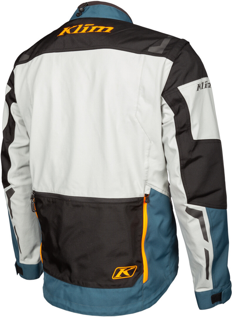 Klim Dakar Motorrad Textiljacke grün/orange M Abbildung 6