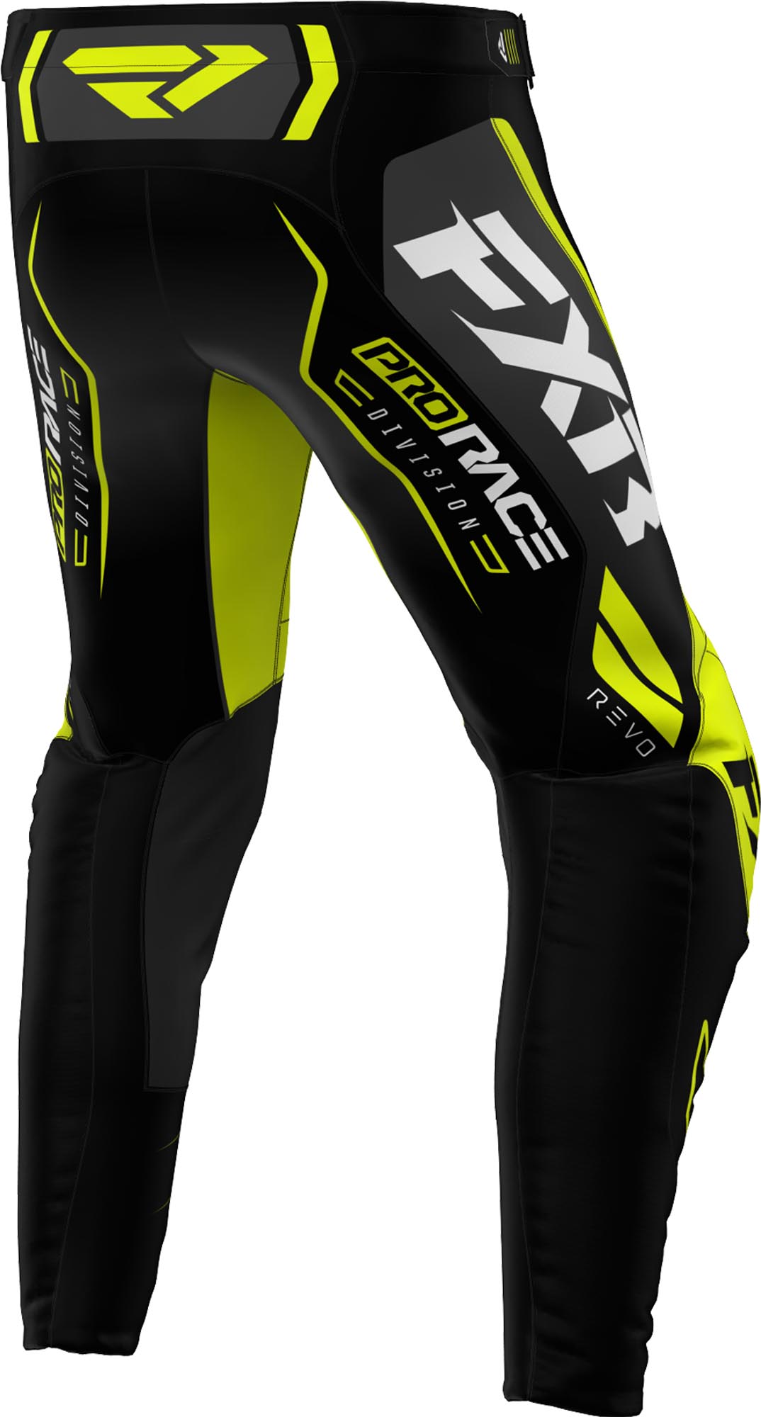 FXR Revo Alpha Motocross Hose schwarz/gelb 36 Abbildung 2