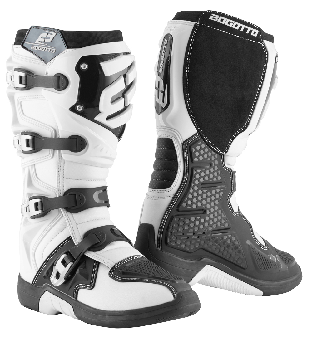 Bogotto MX-6 Motokrosové boty bílá/černá 42 Obrázek 1