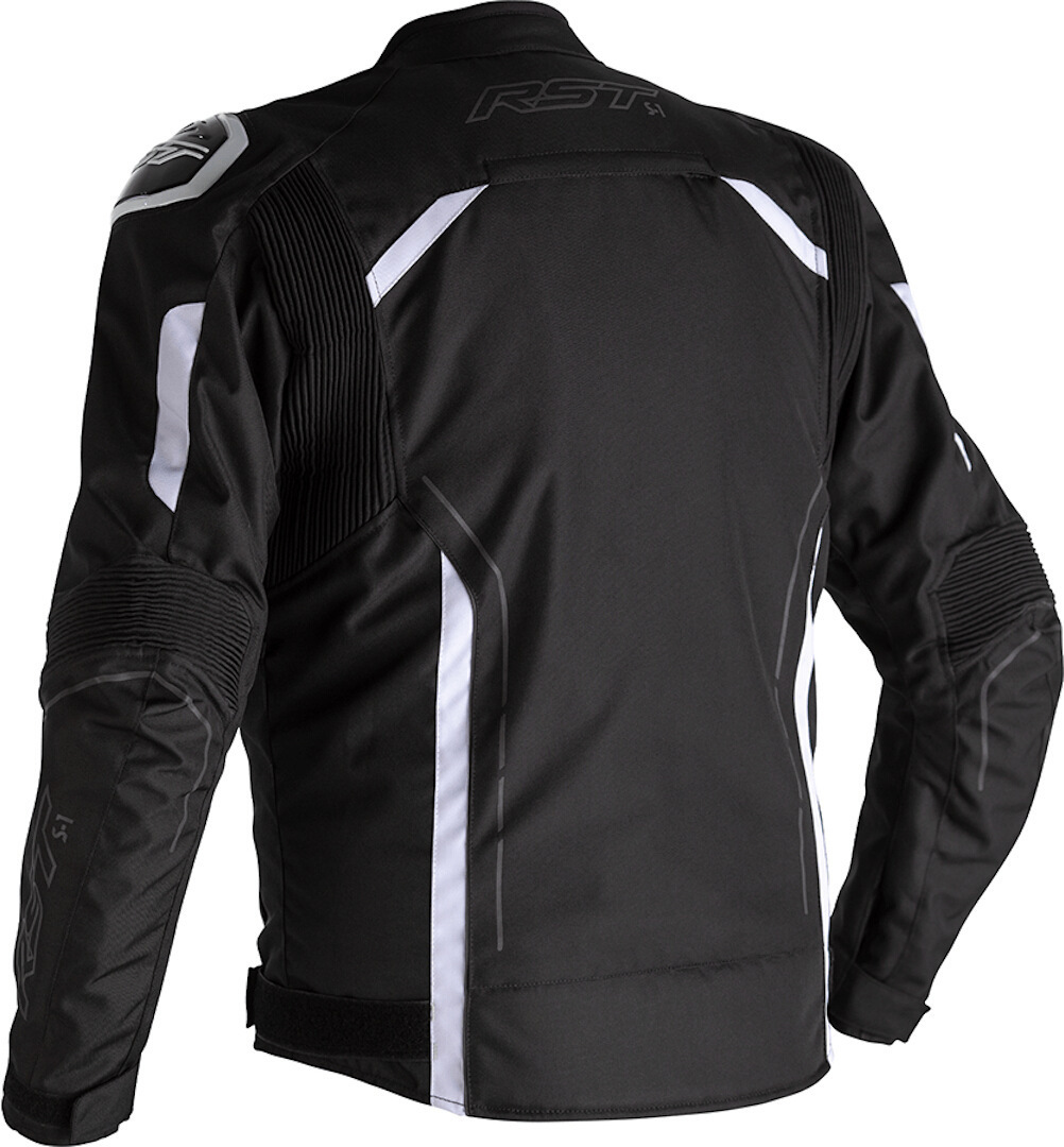 RST S-1 Motorrad Textiljacke schwarz/weiß XS Abbildung 7