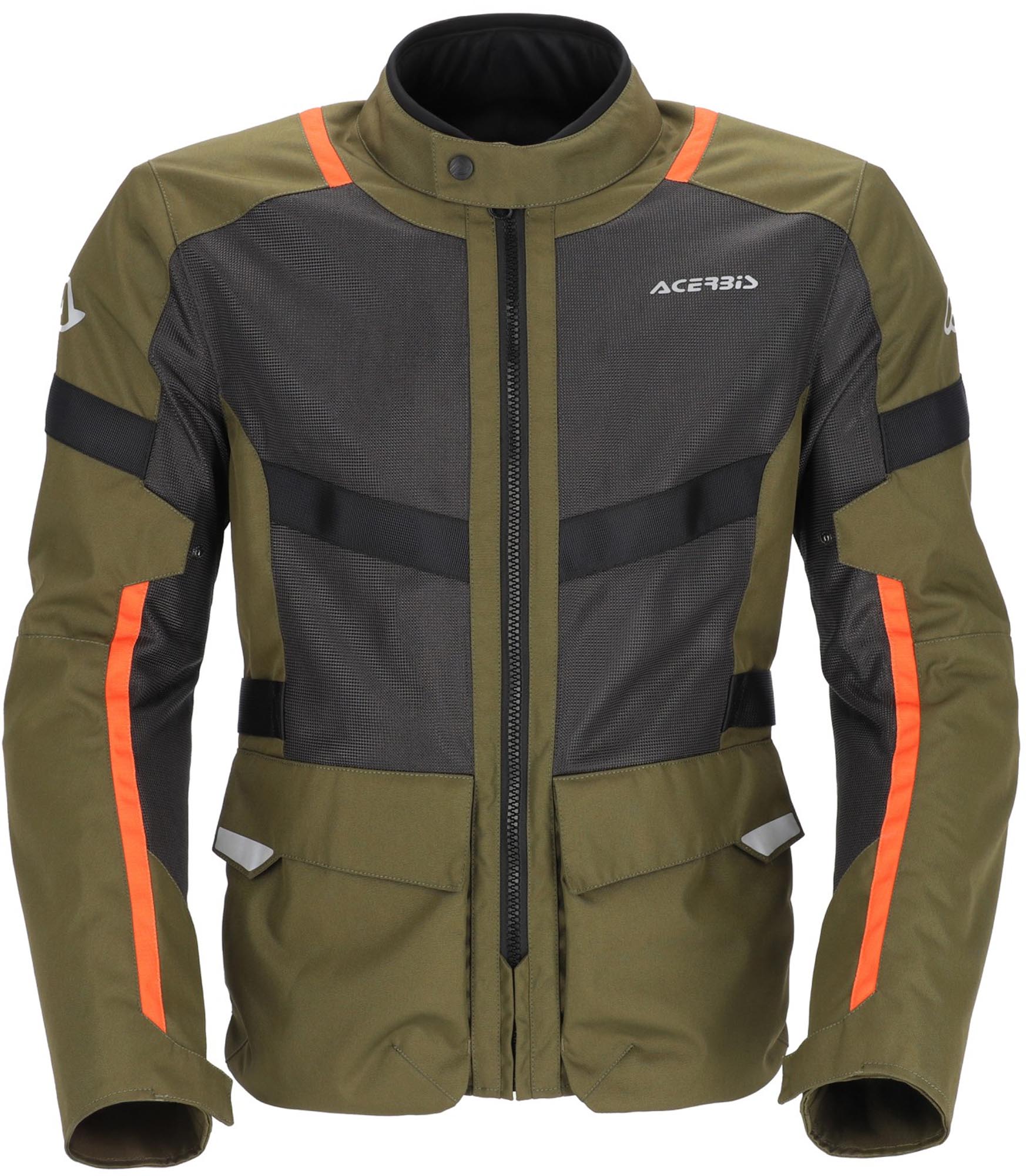 Acerbis Ramsey Vented Long Veste textile moto Vert/Orange L Figure 3