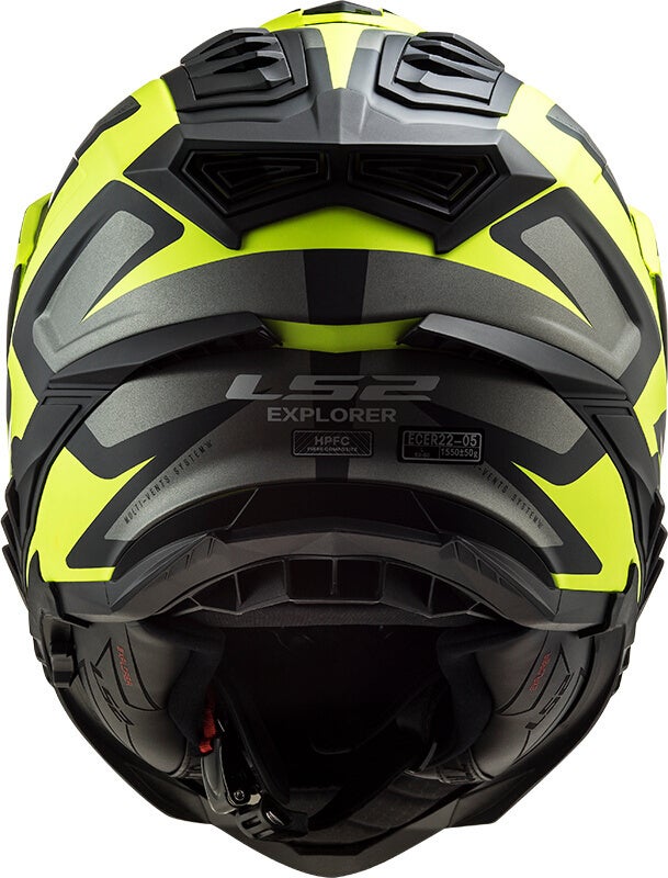Side view of LS2 MX701 Explorer Alter Matt Motocross Helmet