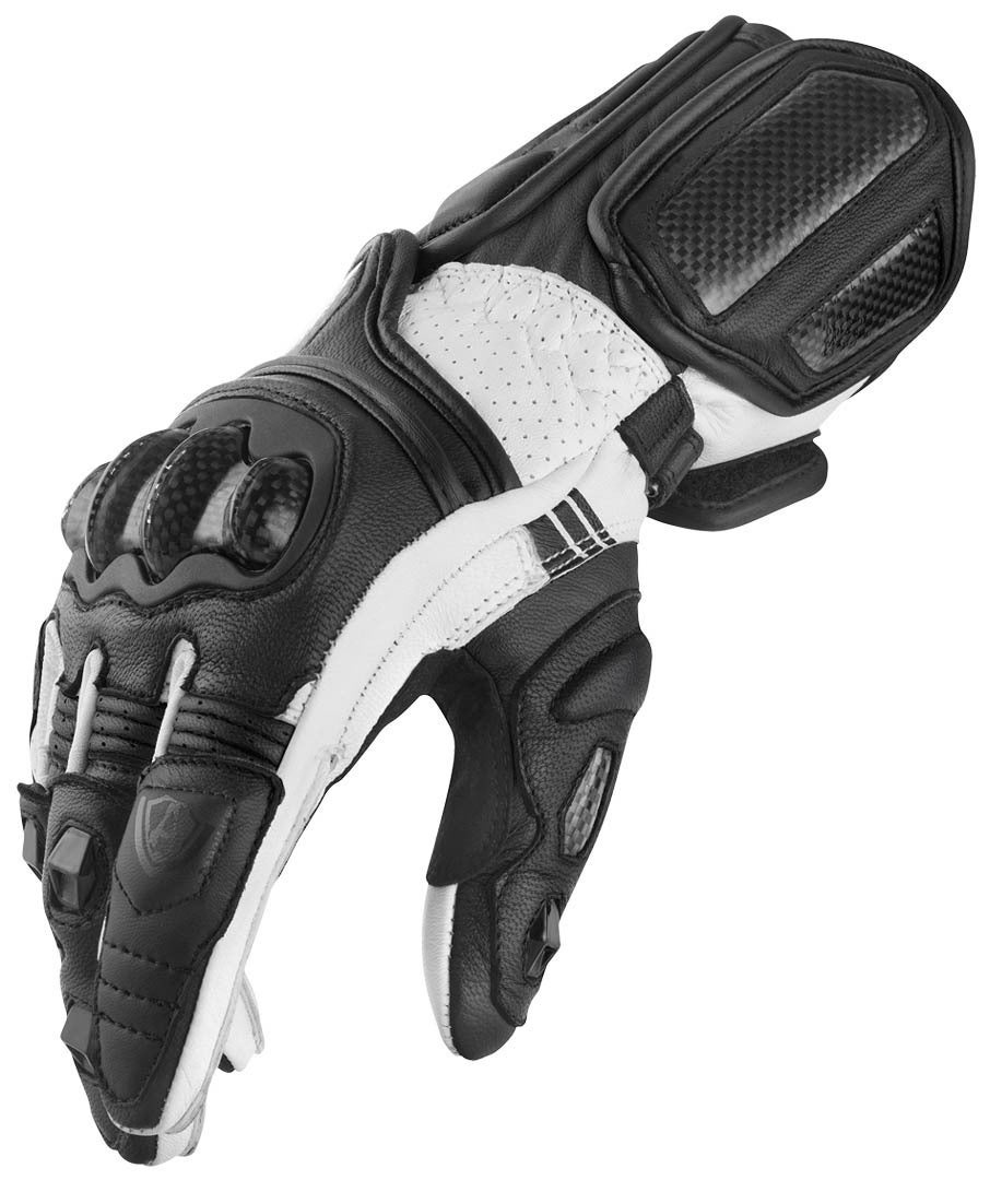 Arlen Ness RG-X Motorcykelhandsker Sort/hvid L Figur 4