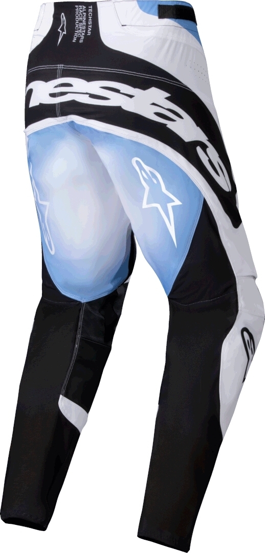 Alpinestars Techstar Melt Motocross bukser sort/blå/hvid 32 Figur 2