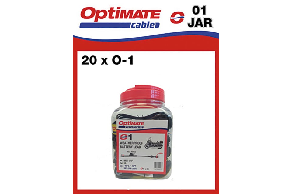 OPTIMATE Wasserdichtes Ösenkabel SAE-Stecker (No.1), 4 Stk. 20 pezzi Figura 2